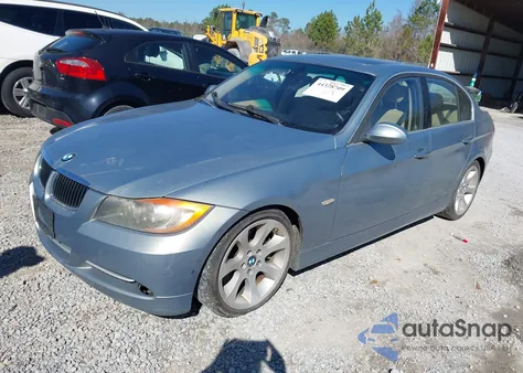 2007 BMW 335I из США, поврежденный, VIN WBAVB73567P101090